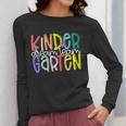 Retro Kindergarten Dream Team Back To School Teacher Kids Women Long Sleeve T-Shirt, funny design