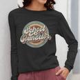 Retro School Counselor Back To School Teacher Squad Crew Women Long Sleeve T-Shirt, funny design
