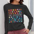Retro Wildflower Early Intervention Teacher Interventionist Women Long Sleeve T-Shirt, funny design Retro Wildflower Early Intervention Teacher Interventionist Women Long Sleeve T-Shirt, funny design