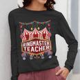 Ringmaster Teacher Costume – Carnival Birthday Style Women Long Sleeve T-Shirt, funny design