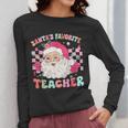 Santa Favorite Teacher Shirt Teacher Christmas Women Long Sleeve T-Shirt, funny design Santa Favorite Teacher Shirt Teacher Christmas Women Long Sleeve T-Shirt, funny design