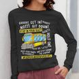 School Bus Driver Life Last Day Of School Teacher Kids Women Long Sleeve T-Shirt, funny design