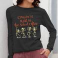 School Office Clerk Creepin' It Real HALLOWEEN Teacher Shirt Women Long Sleeve T-Shirt, funny design School Office Clerk Creepin' It Real HALLOWEEN Teacher Shirt Women Long Sleeve T-Shirt, funny design