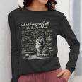 SchröDinger's Cat Escape Plan Science Teacher For Men Women Kids Women Long Sleeve T-Shirt, Science Teacher Gifts, funny design