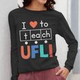 Science Of Reading I Love To Teach UFLI Teacher Literacy Women Long Sleeve T-Shirt, Science Teacher Gifts, funny design Science Of Reading I Love To Teach UFLI Teacher Literacy Women Long Sleeve T-Shirt, Science Teacher Gifts, funny design