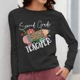 Second Grade Teacher Leopard Pencil 2nd Grade Women Teacher Women Long Sleeve T-Shirt, 2nd Grade Teacher Gifts, funny design Second Grade Teacher Leopard Pencil 2nd Grade Women Teacher Women Long Sleeve T-Shirt, 2nd Grade Teacher Gifts, funny design