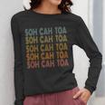 SOH CAH TOA SOHCAHTOA Trigonometry Math Parody Teacher Men Women Kids Women Long Sleeve T-Shirt, funny design