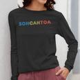 SOHCAHTOA Math For Teacher Student SOH CAH TOA Trig Women Long Sleeve T-Shirt, funny design