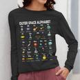 Space Alphabet Galaxy Astronaut Planets Student Teacher Women Long Sleeve T-Shirt, funny design Space Alphabet Galaxy Astronaut Planets Student Teacher Women Long Sleeve T-Shirt, funny design
