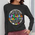 Special Education Teacher SPED Squad Team Kids Men Groovy Women Long Sleeve T-Shirt, Groovy Teacher Gifts, funny design Special Education Teacher SPED Squad Team Kids Men Groovy Women Long Sleeve T-Shirt, Groovy Teacher Gifts, funny design