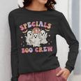 Specials Boo Crew Art Music Pe Tech Teacher Ghost Halloween Women Long Sleeve T-Shirt, Pe Teacher Gifts, funny design