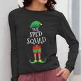 SPED Squad Elf Teacher Matching Christmas Party Pajama Women Long Sleeve T-Shirt, funny design SPED Squad Elf Teacher Matching Christmas Party Pajama Women Long Sleeve T-Shirt, funny design