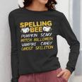 Spelling Bee Costume For a Halloween Teacher Pun Women Women Long Sleeve T-Shirt, funny design