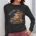 Spilling The Tea Since 1773 American History Teacher Vintage Women Long Sleeve T-Shirt, History Teacher Gifts, funny design
