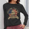 Spilling The Tea Since 1773 Vintage Us History Teacher Women Long Sleeve T-Shirt, History Teacher Gifts, funny design