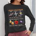 Spooky Syllables Halloween Teacher Student Education Women Long Sleeve T-Shirt, funny design Spooky Syllables Halloween Teacher Student Education Women Long Sleeve T-Shirt, funny design