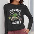 Star Wars Yoda Best Teacher Icons Women Long Sleeve T-Shirt, funny design