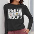 STEM Rocks Science Technology Engineering Math STEM Teacher Women Long Sleeve T-Shirt, Science Teacher Gifts, funny design STEM Rocks Science Technology Engineering Math STEM Teacher Women Long Sleeve T-Shirt, Science Teacher Gifts, funny design