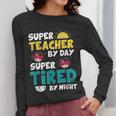 Super Hero Teacher Superheroes Women Long Sleeve T-Shirt, Super Teacher Gifts, funny design Super Hero Teacher Superheroes Women Long Sleeve T-Shirt, Super Teacher Gifts, funny design