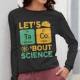 Lets Tacos Bout Science Teacher Chemistry Physics Women Long Sleeve T-Shirt, Science Teacher Gifts, funny design