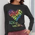 It Takes A Big Heart To Shape Little Minds Teacher Student Men Women Kids Women Long Sleeve T-Shirt, funny design It Takes A Big Heart To Shape Little Minds Teacher Student Men Women Kids Women Long Sleeve T-Shirt, funny design