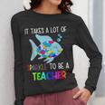 It Takes A Lot Of Sparkle To Be A Teacher Rainbow Fish For Men Women Women Long Sleeve T-Shirt, funny design It Takes A Lot Of Sparkle To Be A Teacher Rainbow Fish For Men Women Women Long Sleeve T-Shirt, funny design