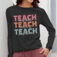 Teach Compassion Kindness Confidence For Teacher Women Long Sleeve T-Shirt, funny design