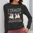 I Teach The Cutest Little Penguins Cute School Teacher Tee Women Long Sleeve T-Shirt, funny design I Teach The Cutest Little Penguins Cute School Teacher Tee Women Long Sleeve T-Shirt, funny design