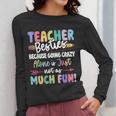 Teacher Besties Matching Teacher Besties Women Long Sleeve T-Shirt, funny design