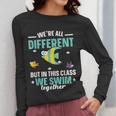 Teacher We All Different But In This Class We Swim Together Women Long Sleeve T-Shirt, funny design Teacher We All Different But In This Class We Swim Together Women Long Sleeve T-Shirt, funny design