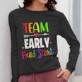 Teacher Early Childhood Education Preschool Head Start Crew Women Long Sleeve T-Shirt, funny design