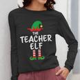 The Teacher Elf Matching Family Christmas Women Long Sleeve T-Shirt, funny design