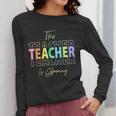 This Teacher Is Glowing Hello Summer End Of School Women Long Sleeve T-Shirt, funny design This Teacher Is Glowing Hello Summer End Of School Women Long Sleeve T-Shirt, funny design