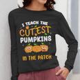 Teacher Halloween Pre-K Teacher Kindergarten Cutest Pumpkins Men Women Kids Women Long Sleeve T-Shirt, funny design Teacher Halloween Pre-K Teacher Kindergarten Cutest Pumpkins Men Women Kids Women Long Sleeve T-Shirt, funny design