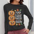 Teacher Halloween Tshirts I Teach The Cutest Pumpkins Women Long Sleeve T-Shirt, funny design