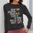 Teacher Inspirational Educator Favorite School Teacher Men Women Girls Kids Women Long Sleeve T-Shirt, funny design Teacher Inspirational Educator Favorite School Teacher Men Women Girls Kids Women Long Sleeve T-Shirt, funny design