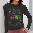 Teacher Math 67 Meme Square Root 4489 Slang Six Seven Women Long Sleeve T-Shirt, funny design