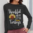 Teachers Thanksgiving Thankful For My Little Turkeys Women Long Sleeve T-Shirt, funny design Teachers Thanksgiving Thankful For My Little Turkeys Women Long Sleeve T-Shirt, funny design