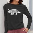 Teachersaurus Like A Normal Teacher Awesome Dinosaur Teacher Men Women Girls Kids Women Long Sleeve T-Shirt, funny design