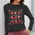 Teaching Is My Jam Strawberry Kinder Team Teacher Women Long Sleeve T-Shirt, funny design Teaching Is My Jam Strawberry Kinder Team Teacher Women Long Sleeve T-Shirt, funny design