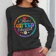 Team Ed Education Teacher Appreciation Back To School Women Long Sleeve T-Shirt, funny design