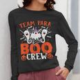 Team Para Boo Crew Halloween Ghost Paraprofessional Teacher Women Long Sleeve T-Shirt, funny design Team Para Boo Crew Halloween Ghost Paraprofessional Teacher Women Long Sleeve T-Shirt, funny design