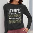 Team School Nurse Camo Teacher Student Back To School For Men Women Women Long Sleeve T-Shirt, funny design