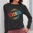 Team Seventh Grade Teacher Student Back To School 7th Grade Women Long Sleeve T-Shirt, funny design