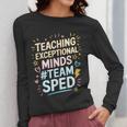 Team Sped Sped Teacher Special Education Teacher Team Women Long Sleeve T-Shirt, funny design