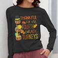 Thankful For My 4th Grade Turkey Thanksgiving Turkey Teacher Women Long Sleeve T-Shirt, 4th Grade Teacher Gifts, funny design Thankful For My 4th Grade Turkey Thanksgiving Turkey Teacher Women Long Sleeve T-Shirt, 4th Grade Teacher Gifts, funny design