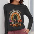 Thankful For My 5th Grade Turkeys Thanksgiving Teacher Women Long Sleeve T-Shirt, funny design Thankful For My 5th Grade Turkeys Thanksgiving Teacher Women Long Sleeve T-Shirt, funny design
