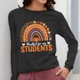 Thankful For My Students Teacher Thanksgiving School Fall Women Long Sleeve T-Shirt, funny design Thankful For My Students Teacher Thanksgiving School Fall Women Long Sleeve T-Shirt, funny design
