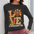 Thanksgiving Love Kindergarten Teacher Turkey Autumn Fall Women Long Sleeve T-Shirt, funny design Thanksgiving Love Kindergarten Teacher Turkey Autumn Fall Women Long Sleeve T-Shirt, funny design