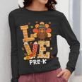 Thanksgiving Love Pre-K Teacher Turkey Autumn Fall For Men Women Girls Kids Women Long Sleeve T-Shirt, funny design Thanksgiving Love Pre-K Teacher Turkey Autumn Fall For Men Women Girls Kids Women Long Sleeve T-Shirt, funny design